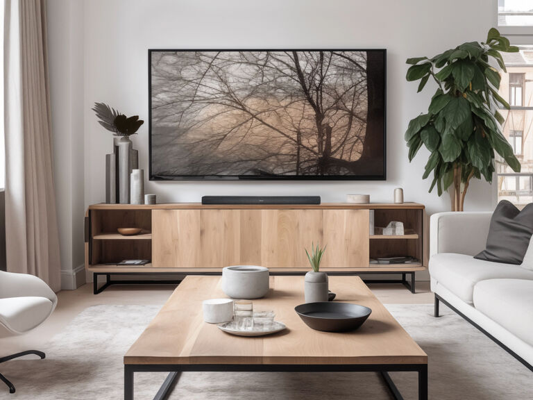 Low-profile design and wall-mountable