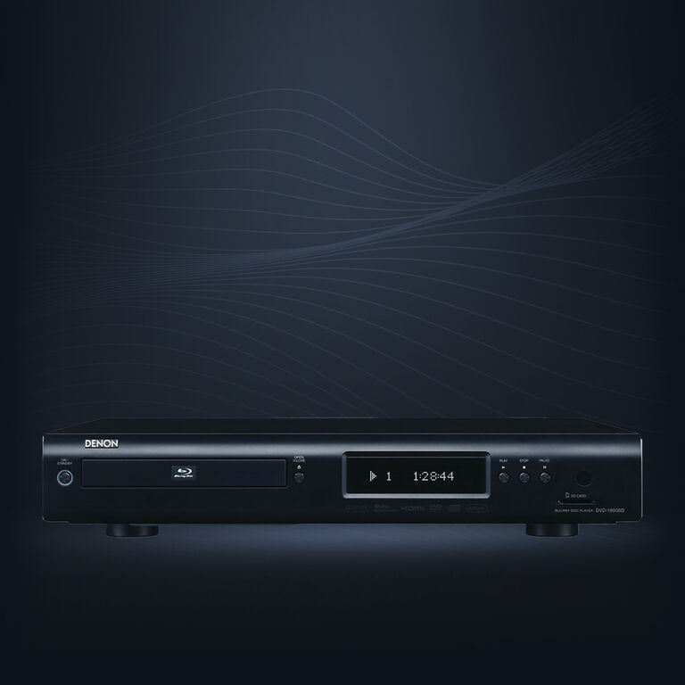 A DVD player A DVD player