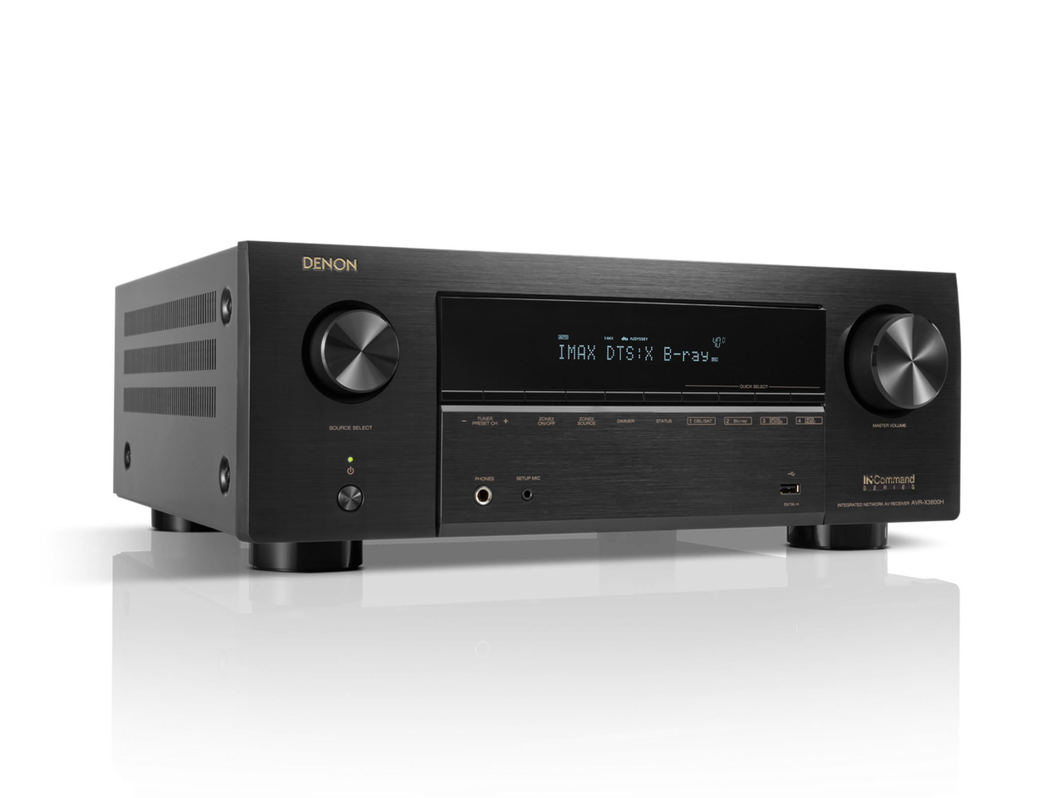AVR-X3800H, Black, dynamic