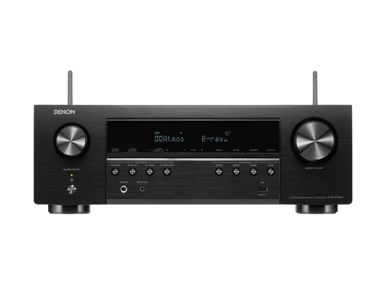 AVR-S760H, Black, dynamic
