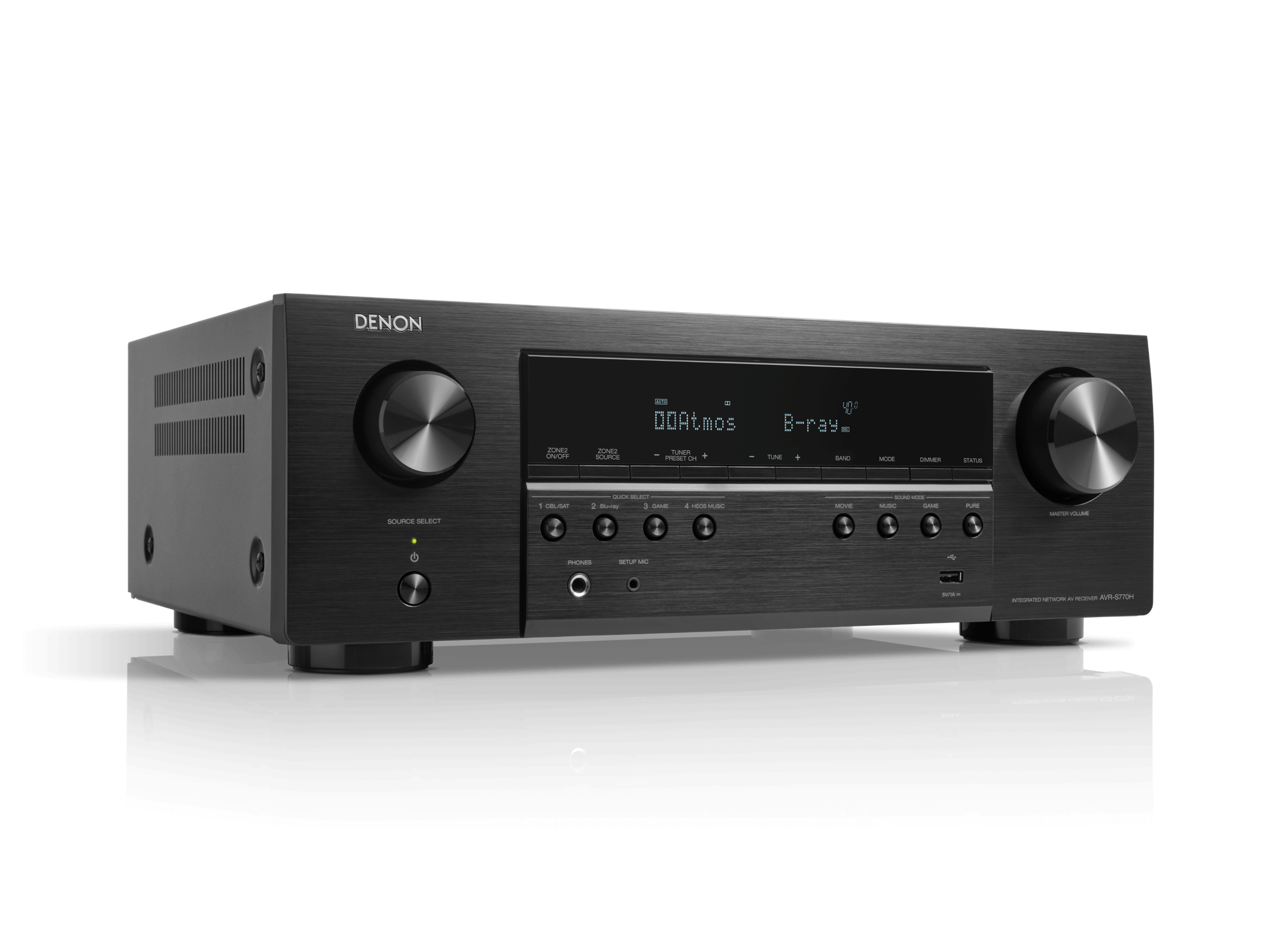 AVR-S770H, Black, dynamic