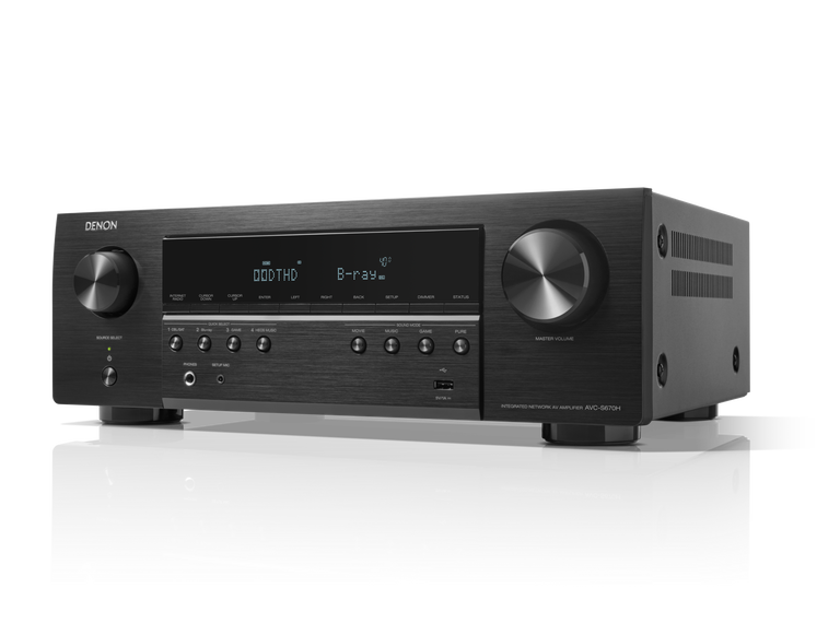 AVC-S670H, Black, dynamic