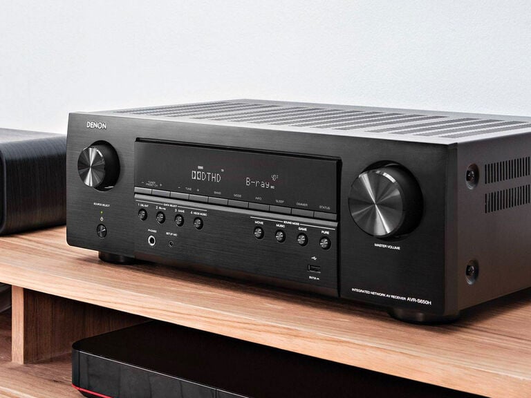 AVR-S650H, Black, dynamic