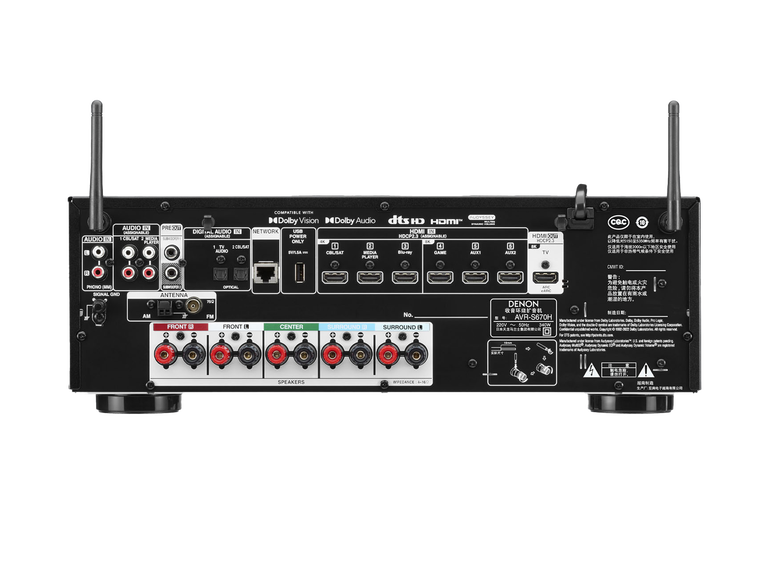 AVR-S670H, 黑色, dynamic