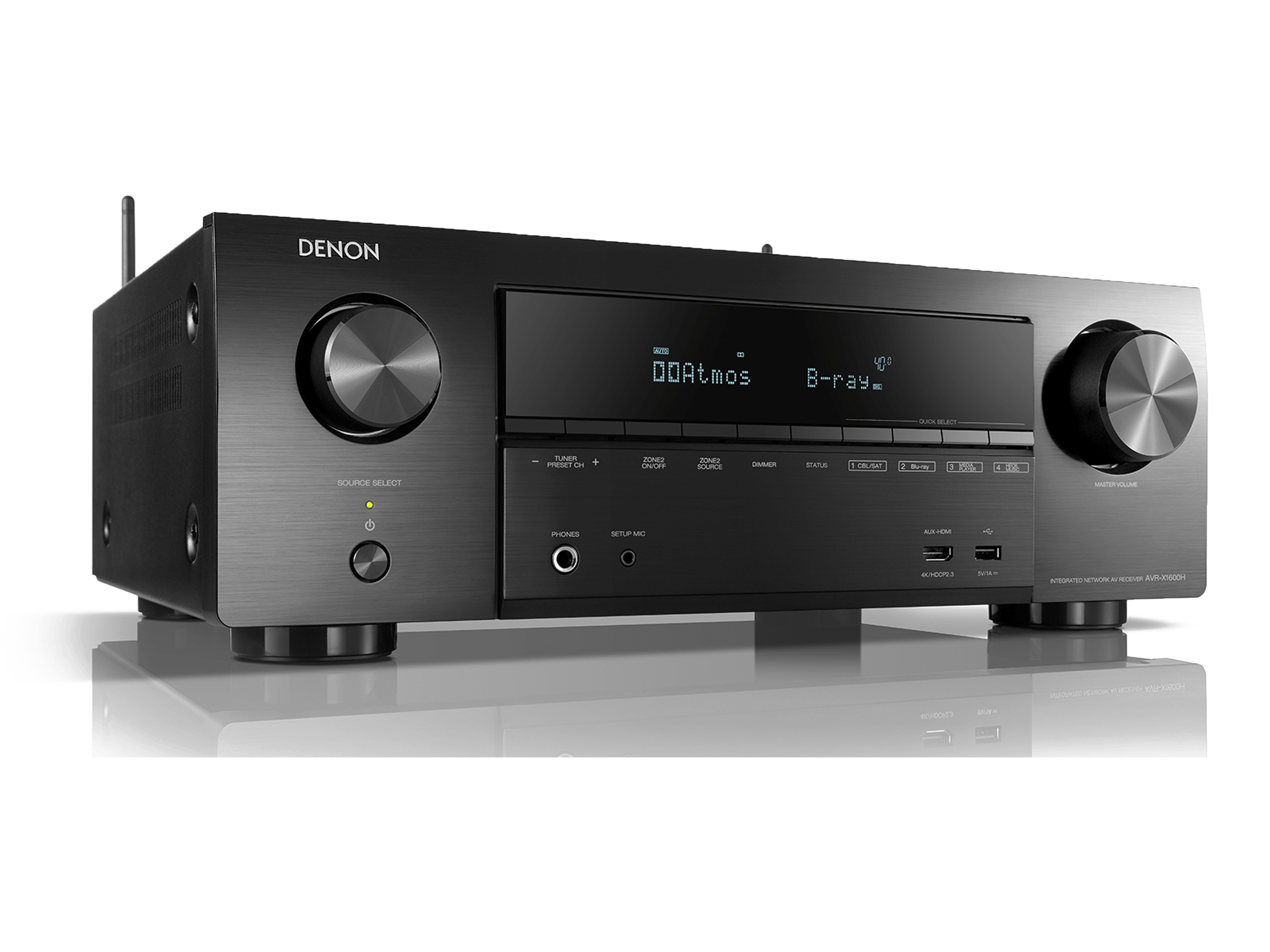 AVR-X1600H, 黑色, dynamic