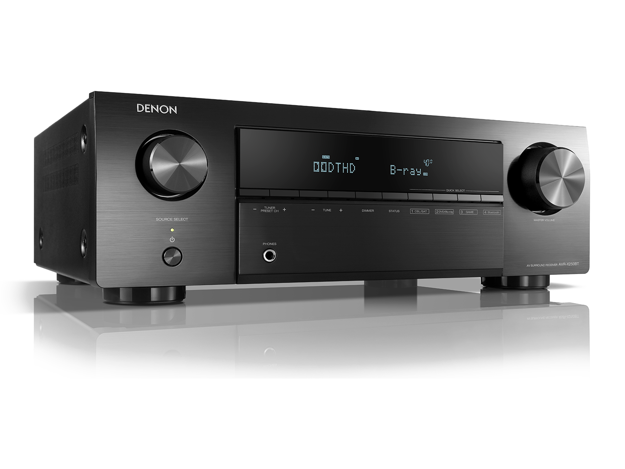 AVR-X250BT, 黑色, dynamic