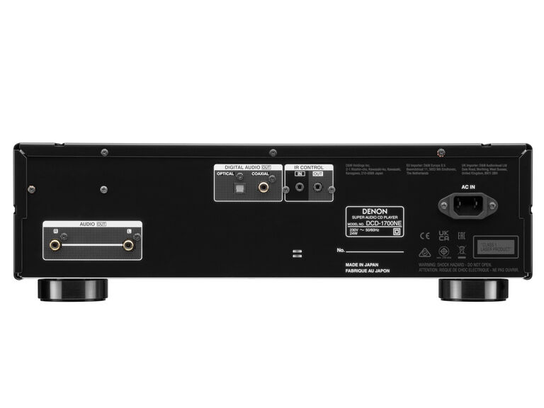 DCD-1700NE, Black, dynamic