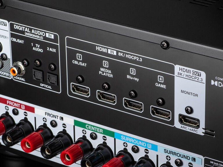 AVR-S570BT, Black, dynamic