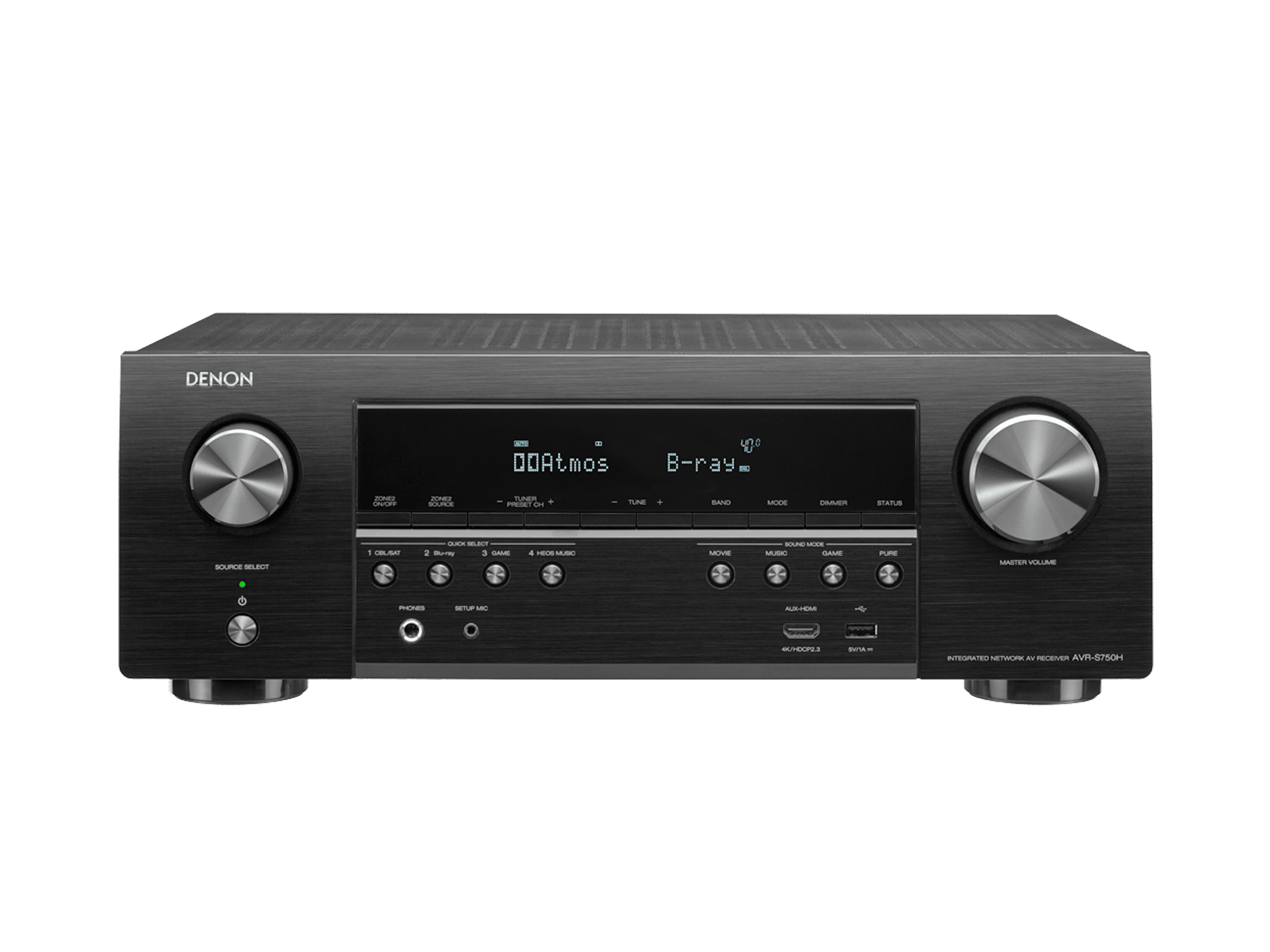 AVR-S750H, Black, dynamic