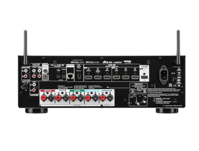 AVC-S670H, Black, dynamic