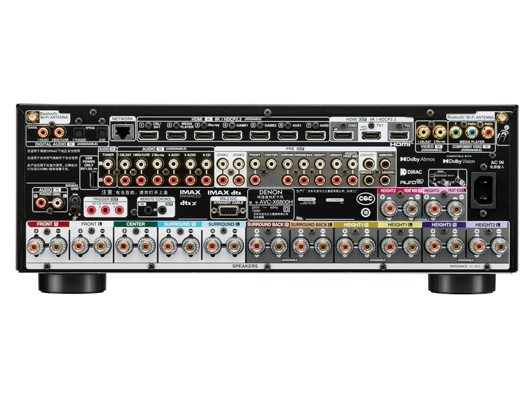 AVC-X6800H, 黑色, dynamic