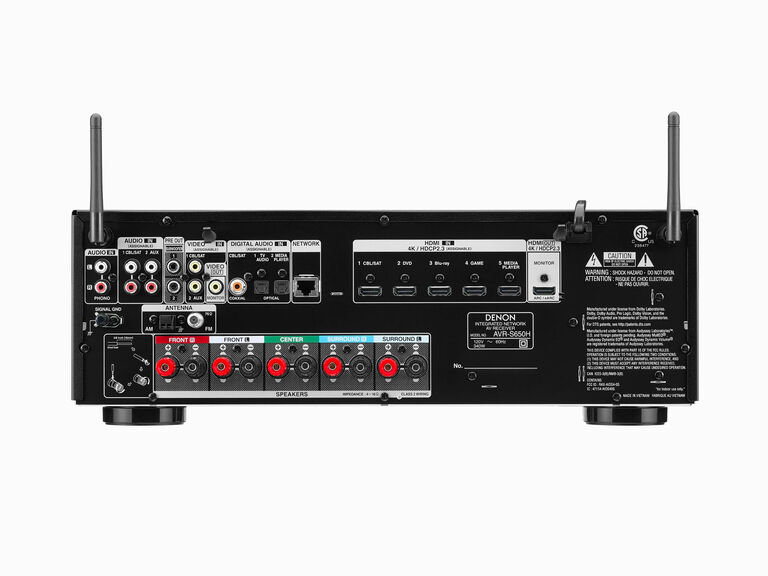 AVR-S650H, Black, dynamic