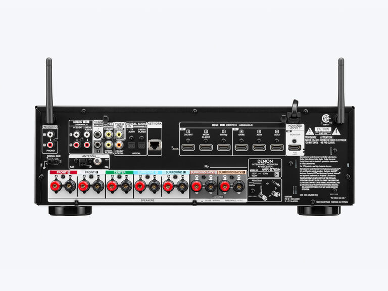 AVR-S760H, Black, dynamic