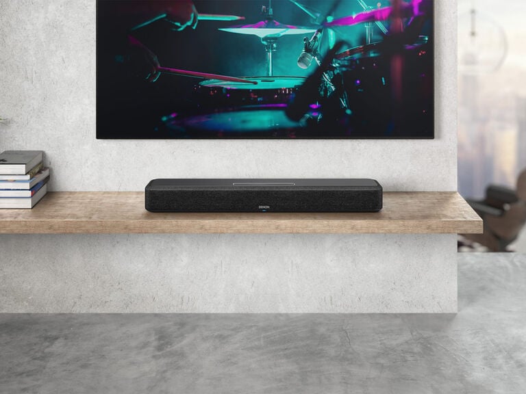 Denon Home Wireless 5.0 Home Theater System, Black, dynamic