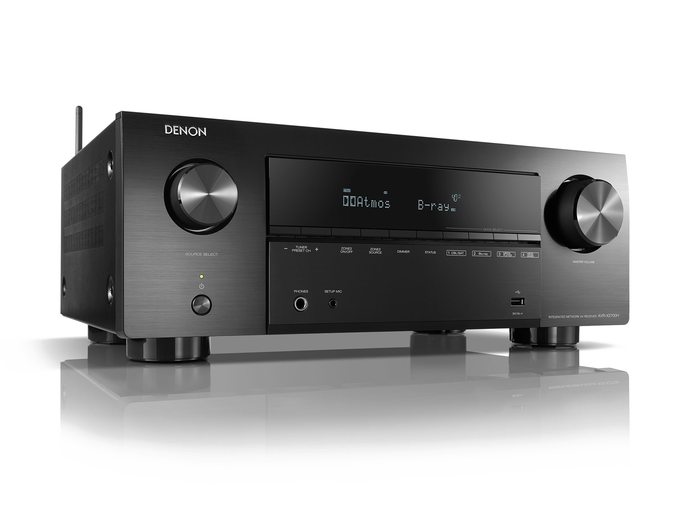 AVR-X2700H, 黑色, dynamic