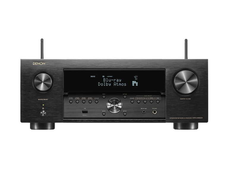 AVR-X4800H, Black, dynamic