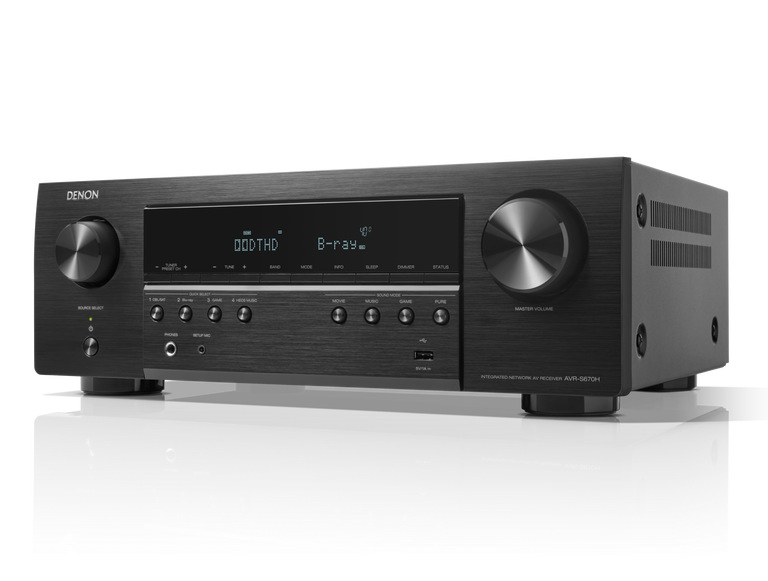 AVR-S670H, Black, dynamic