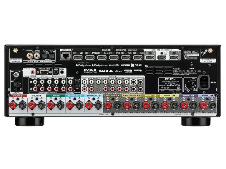 AVR-X3800H, ブラック, dynamic