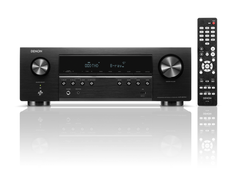AVR-S670H, Black, dynamic