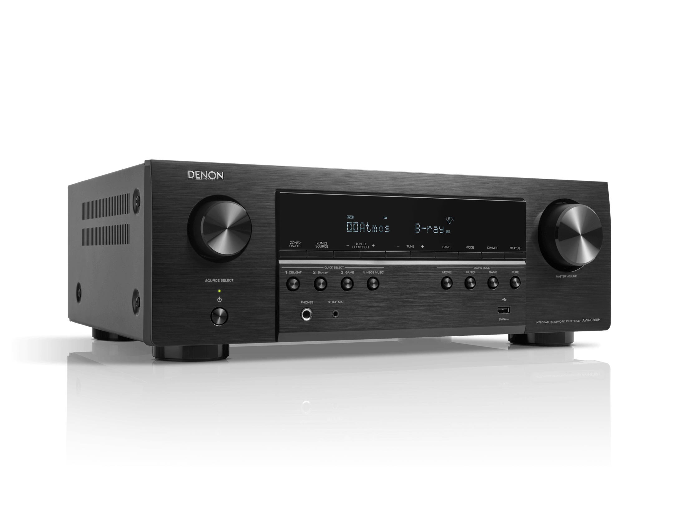 AVR-S760H, Black, dynamic