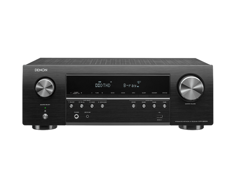 AVR-S650H, Black, dynamic
