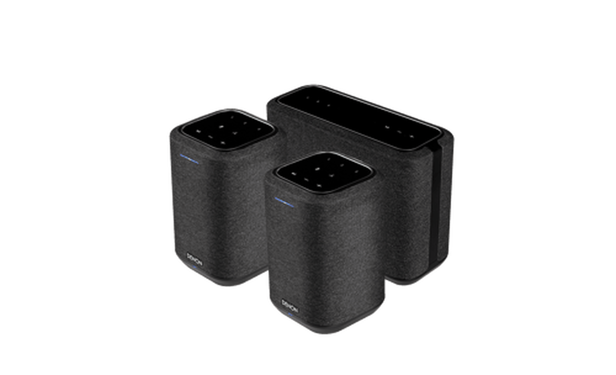 Denon Home 250 with Denon Home 150 (2-Pack) Multi-room Bundle, Black, dynamic