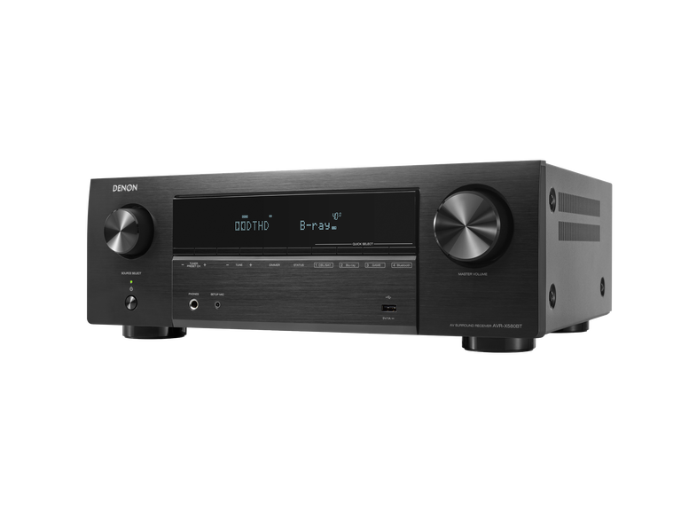 AVR-X580BT, Black, dynamic