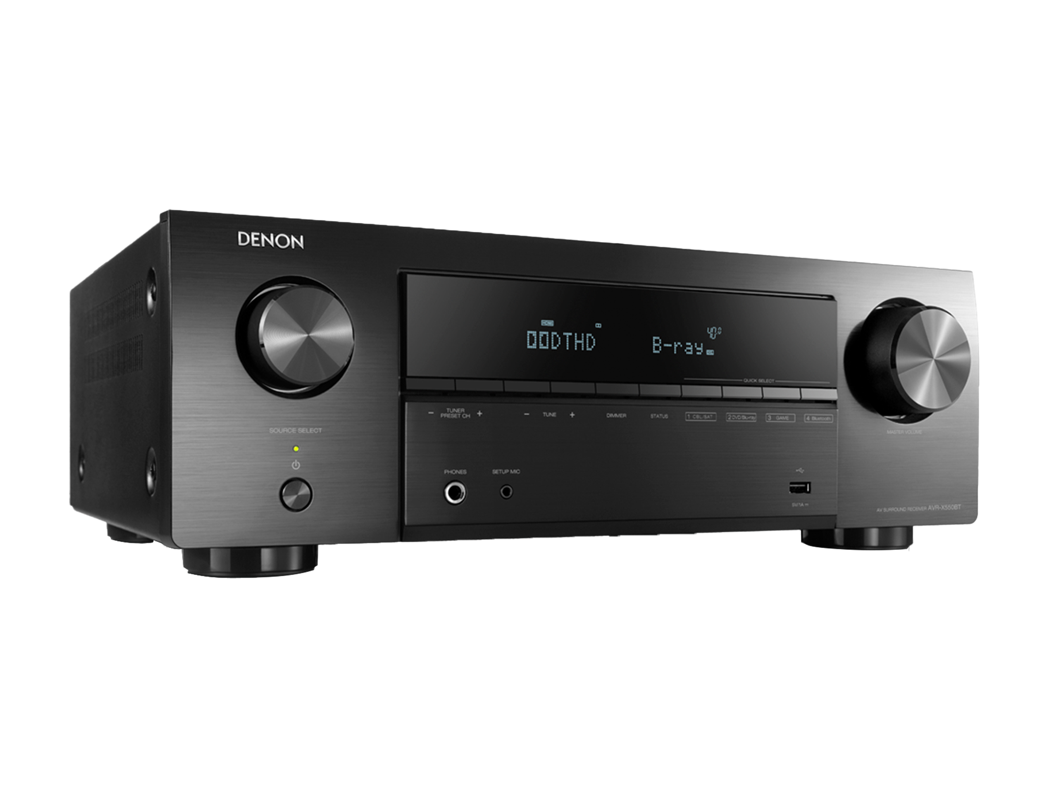 AVR-X550BT, 黑色, dynamic