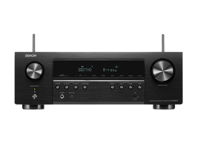 AVR-S660H, Black, dynamic
