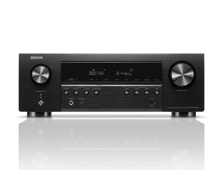 AVR-S670H, Black, dynamic
