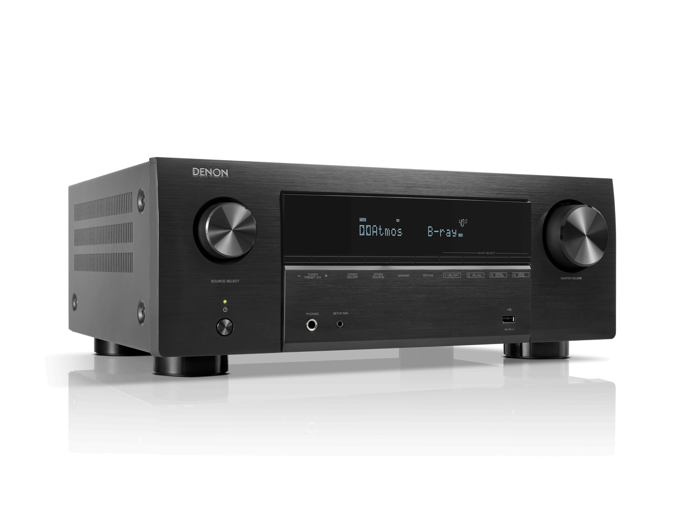 AVR-X2800H DAB, Black, dynamic