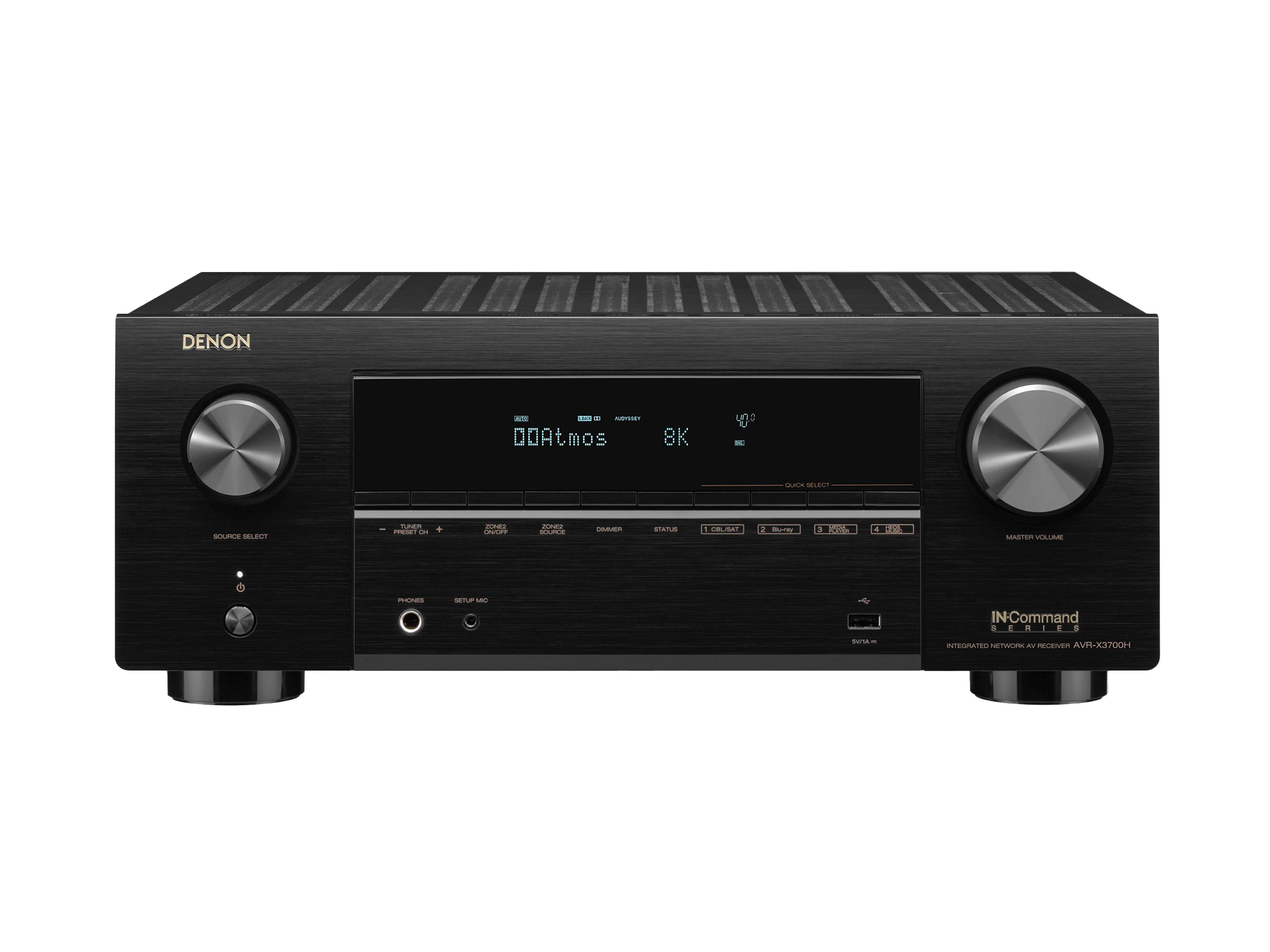 AVC-X3700H, Black, dynamic