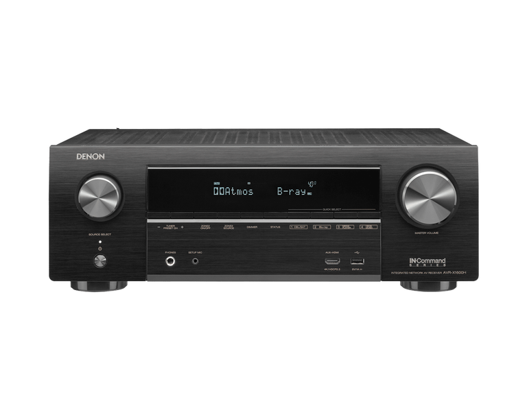 AVR-X1600H, Black, dynamic