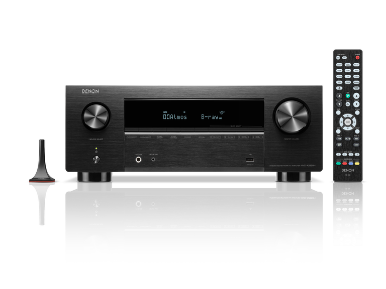 Denon AV Amplifier AVC-X 2850H, Black, dynamic