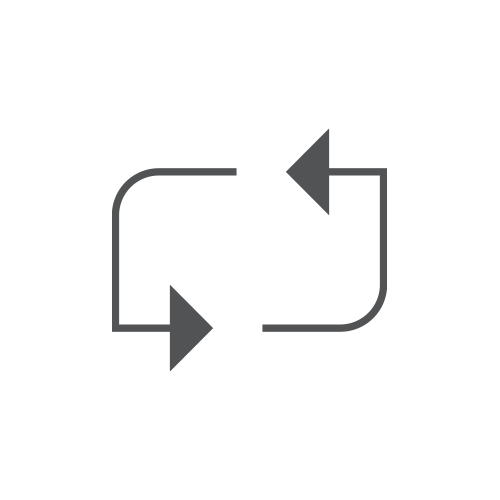 arrows pointing to eachother