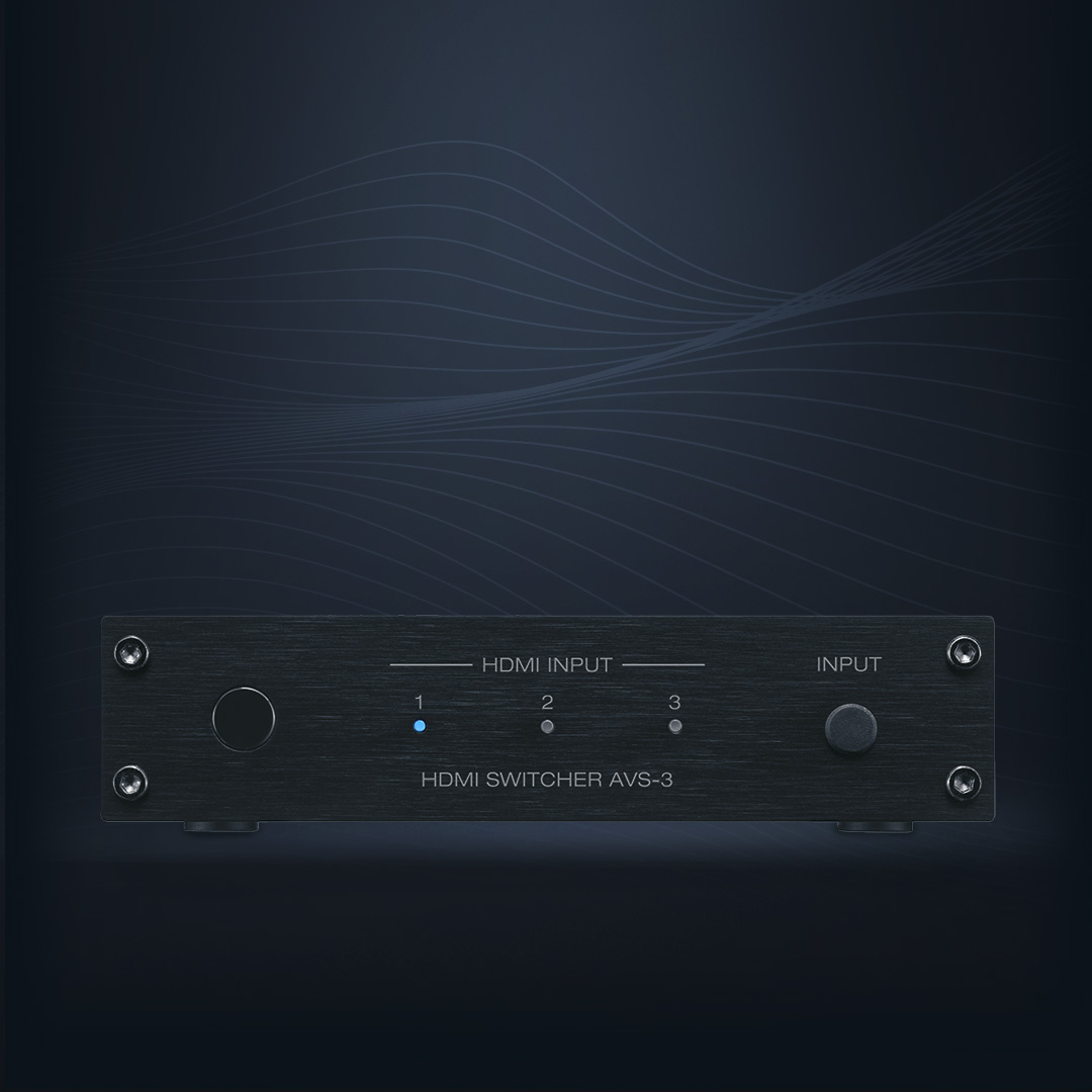 AVS-3 3 In 1 Out HDMI Switcher