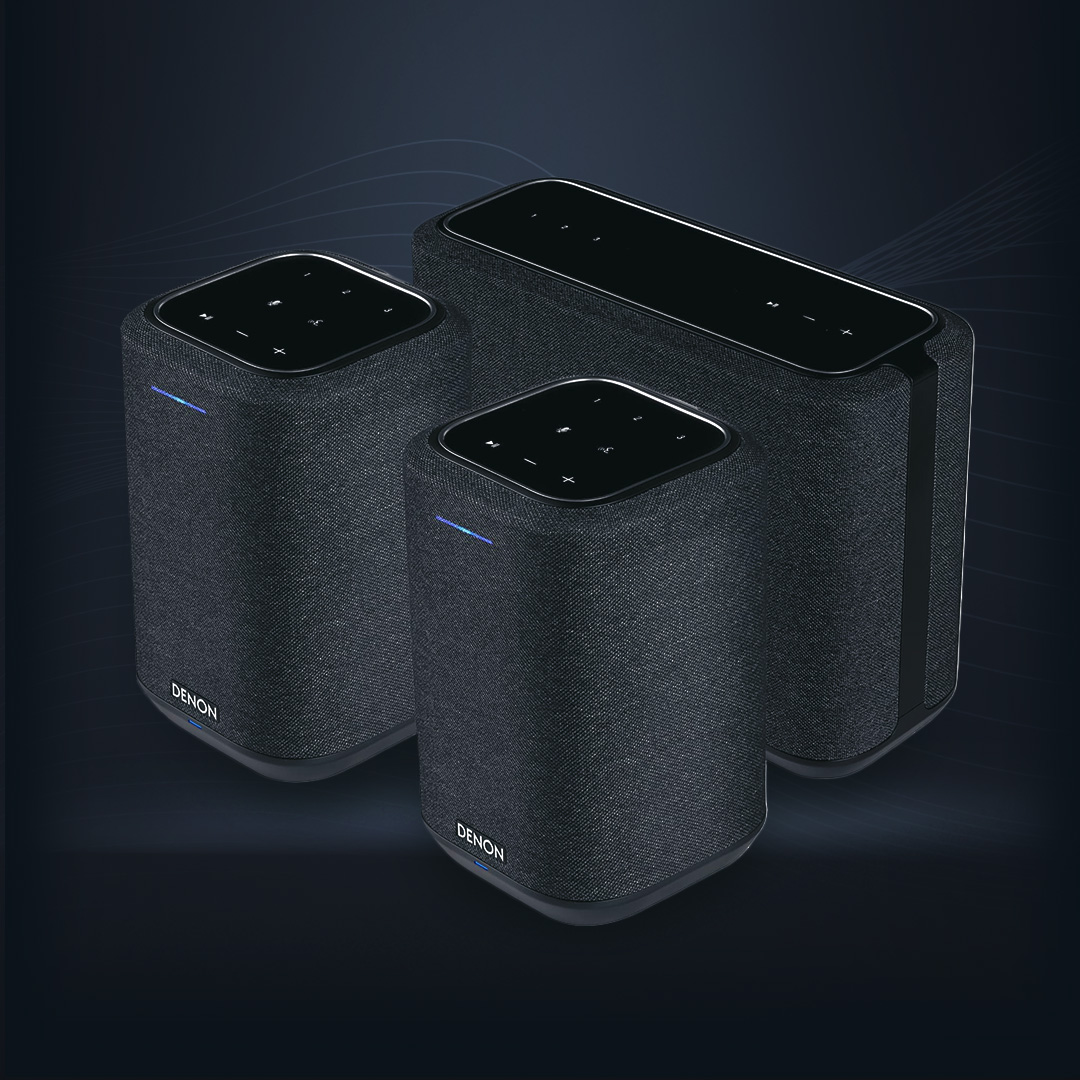 Denon Home 250 with Denon Home 150 (2-Pack) Multi-room Bundle